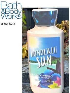 Bath & Body Works Honolulu Sun Body Lotion